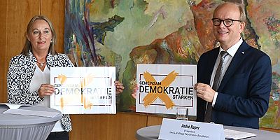 „Gemeinsam Demokratie stärken“: Bündnis ruft zur Kommunalwahl auf