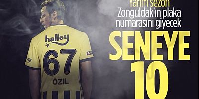 Mesut Özil'in Fenerbahçe'deki forma numarası 