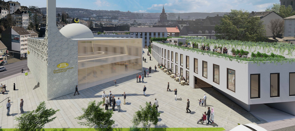 Wuppertal şehrine yapılacak görkemli cami projesine belediye meclisinden onay