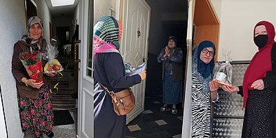 Almanya’da koronavirüs tedbirleri kapsamında mesafeli bayramlaşma 