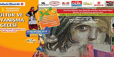 Frankfurt Gaziantep Kültür ve Dayanışma Eğlence Gecesi