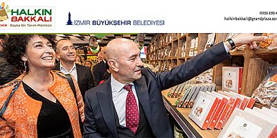 İzmir Büyükşehir Belediyesi'nin öncülügünde gıda yardımı
