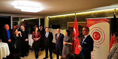 Köln Başkonsolosluğu'nda KRV'deki İş İnsanı ve Dernekler biraraya geldi