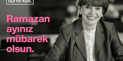 Köln Belediye Başkanı Henriette Reker'in Ramazan mesajı
