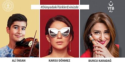 Koronavirüs Salgını Nedeniyle Evinde Kalan Türk Vatandaşlarına Dijital Konser