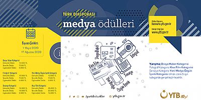 YTB’DEN “TÜRK DİASPORASI MEDYA ÖDÜLLERİ” YARIŞMASI 