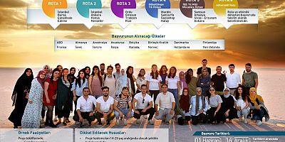 Yurt Dışındaki Genç Vatandaşlar Türkiye’yi Keşfediyor